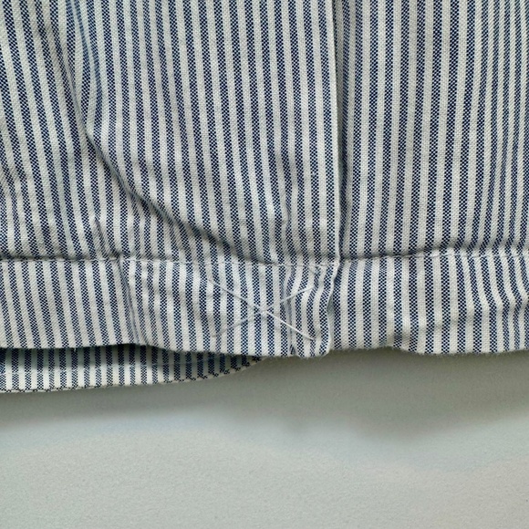 Men's NWOT Tommy Hilfiger Twill Sports Coat in White & Blue Stripe, Size M - Picture 10 of 14